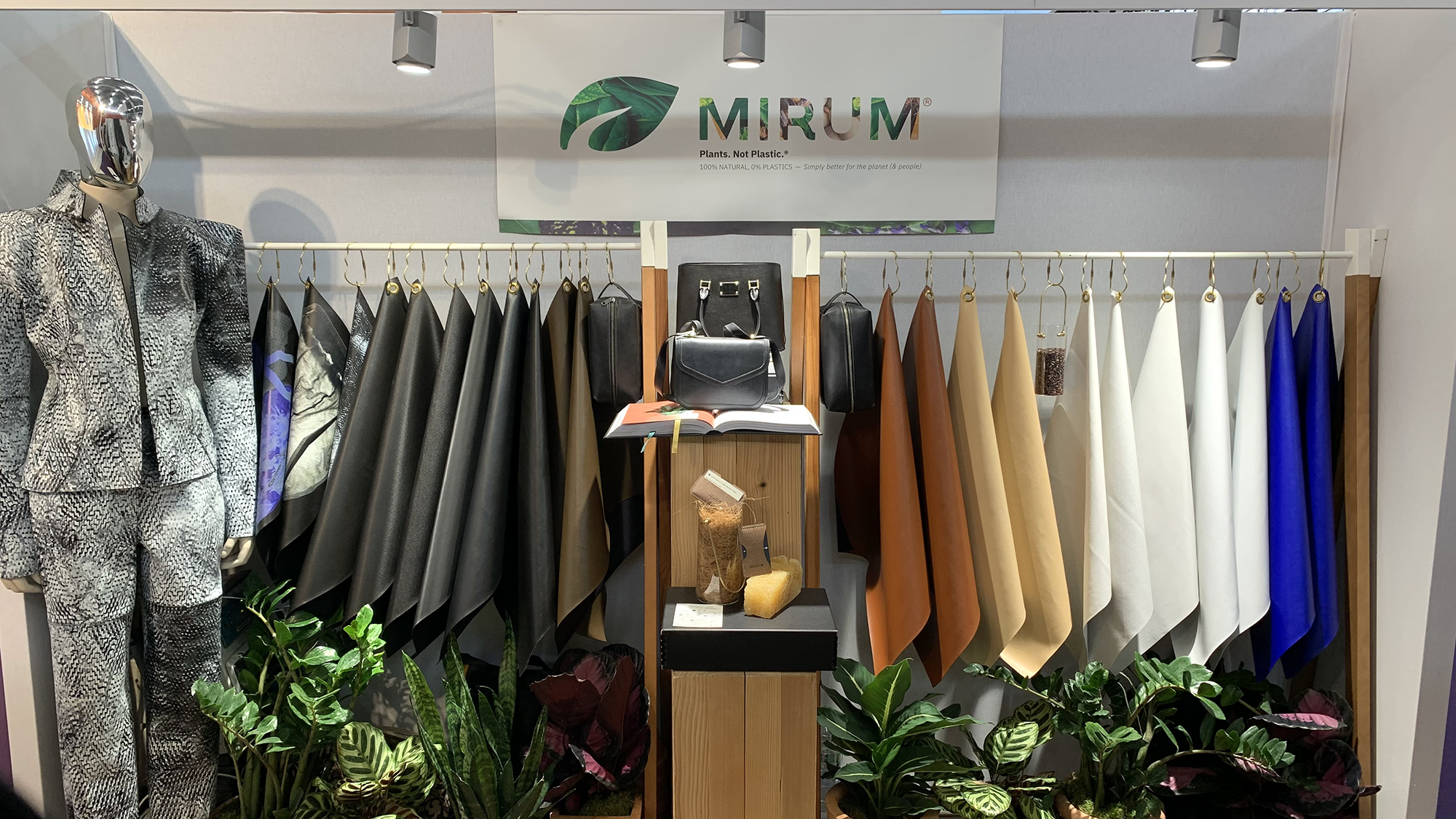 Booth from the front